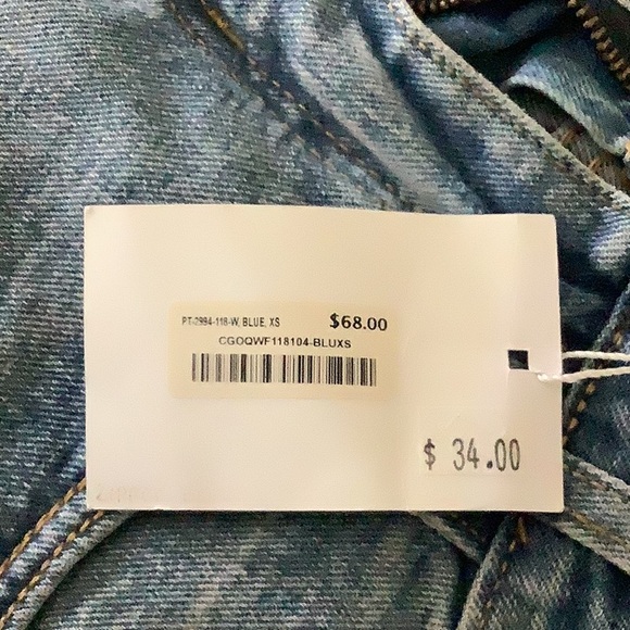 OAK+FORT Women’s Straight Leg Jeans XS - Picture 4 of 4